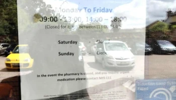 Jhoots pharmacy Wellington - Fore St