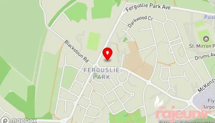 A And G Pharmacy -  Map - Paisley