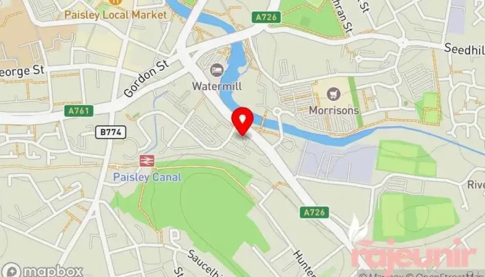 Abbey Chemist -  Map - Paisley