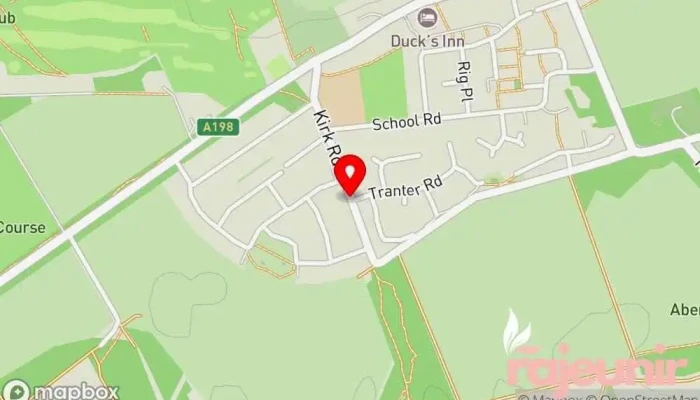 map of Aberlady Beauty Beauty salon in Longniddry