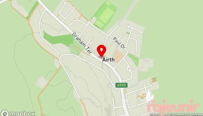 map of Airth Pharmacy Pharmacy in Falkirk