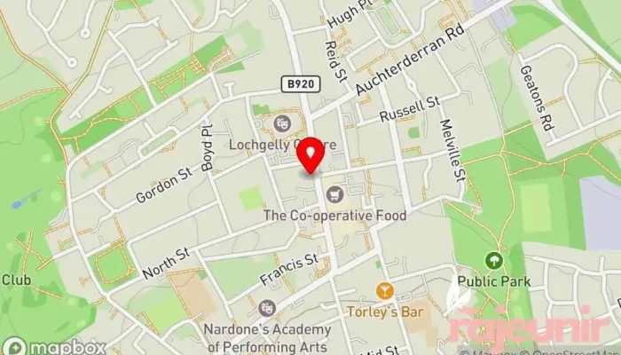 Alphega Rosewell Pharmacy -  Map - Lochgelly