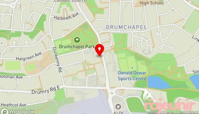 Amiry Gilbride Pharmacy Travel Clinic Map - Glasgow