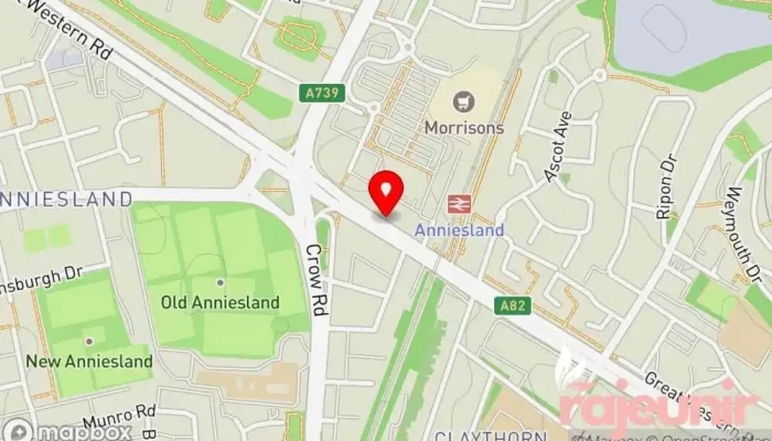 Amiry Gilbride Pharmacy Travel Clinic Map - Glasgow