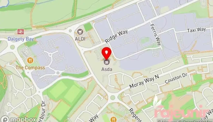 Asda Dalgety Bay Superstore -  Map - Dunfermline