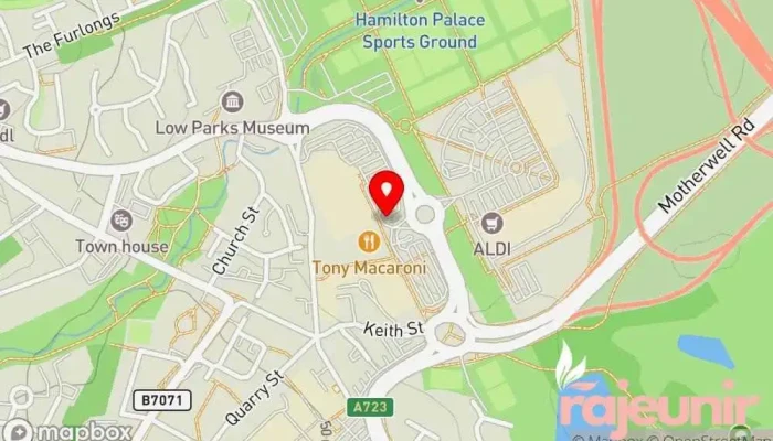 Asda Hamilton Superstore -  Map - Hamilton