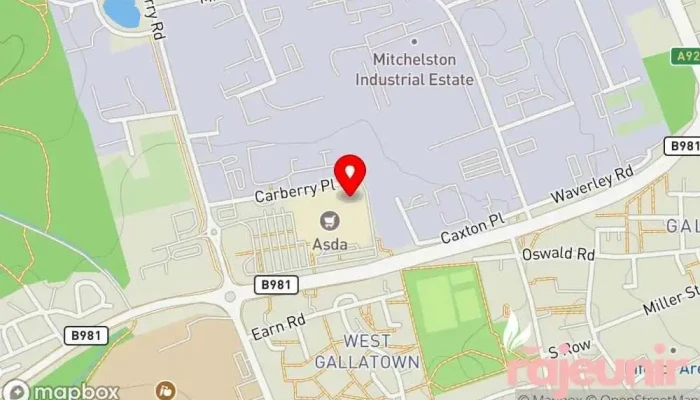 Asda Kirkcaldy Superstore -  Map - Kirkcaldy