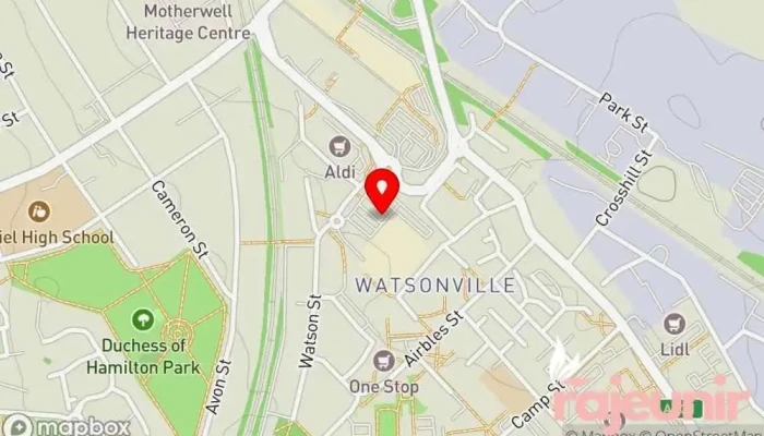 Asda Motherwell Superstore -  Map - Motherwell