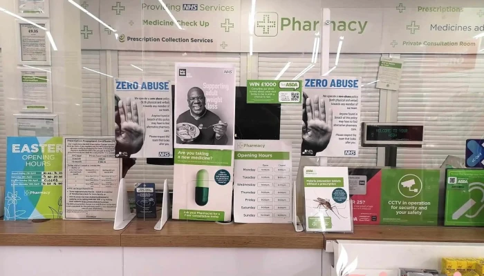 Asda Pharmacy - Basildon Ss14 1Ae