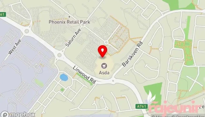 Asda Pharmacy -  Map - Paisley