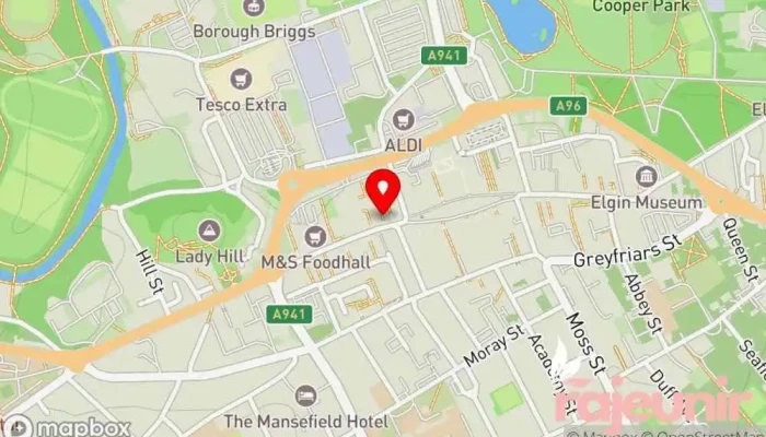 Bairds Pharmacy Elgin Map - Elgin