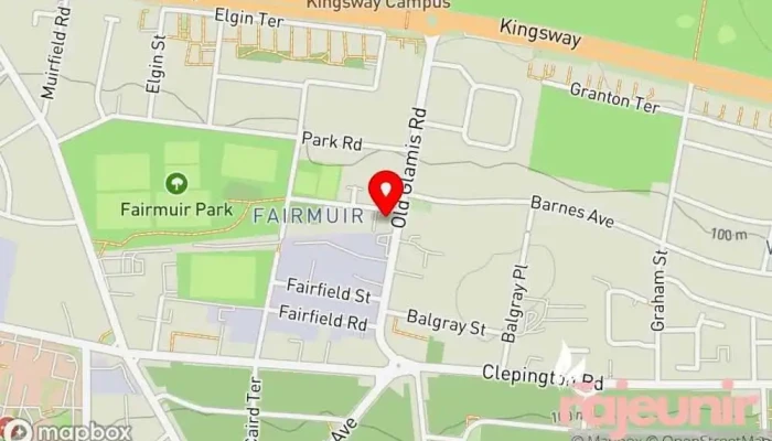 map of Baird's Pharmacy Pharmacy in Dundee