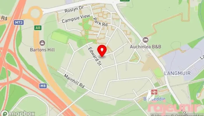 map of Bargeddie Pharmacy Pharmacy, Delivery service in Glasgow