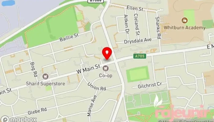 map of Boots Beauty supply store, Cosmetics store in Bathgate