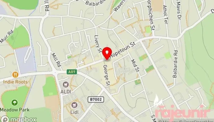 map of Boots Beauty supply store, Baby store, Beauty salon, Cosmetics store, Gift shop, Health and beauty shop, Perfume store, Photo shop in Bathgate