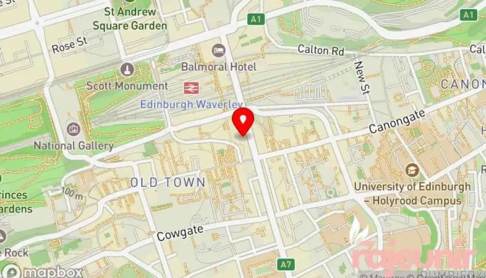 Boots -  Map - Edinburgh
