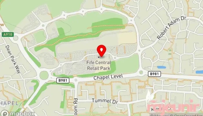 Boots -  Map - Kirkcaldy