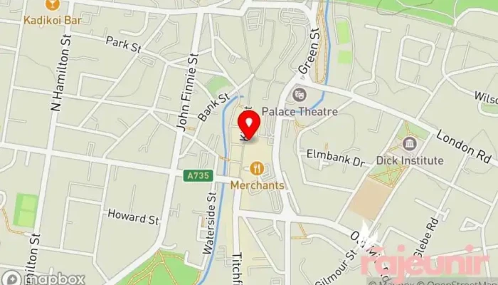 Boots -  Map - Kilmarnock