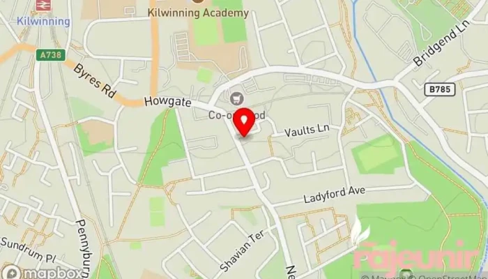 Boots -  Map - Kilwinning