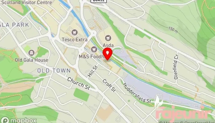 Boots -  Map - Galashiels