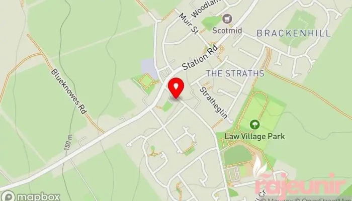 map of Boots Pharmacy Pharmacy, Drug store, Health consultant, Medical supply store, Vitamin & supplements store in Carluke