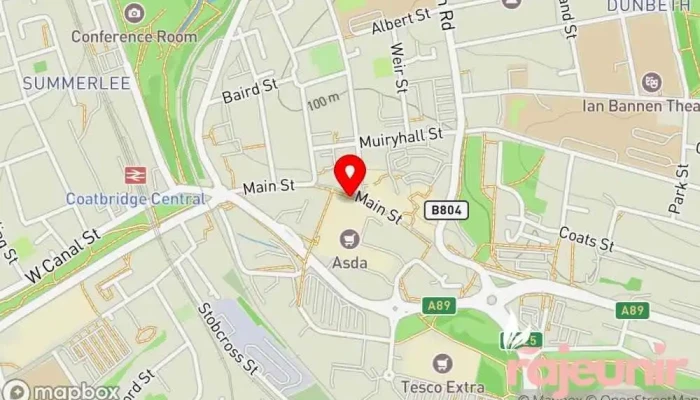 map of Boots Pharmacy Pharmacy, Drug store, Health consultant, Medical supply store, Vitamin & supplements store in Coatbridge