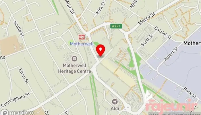 map of Boots Pharmacy Pharmacy, Drug store, Health consultant, Medical supply store, Vitamin & supplements store in Motherwell