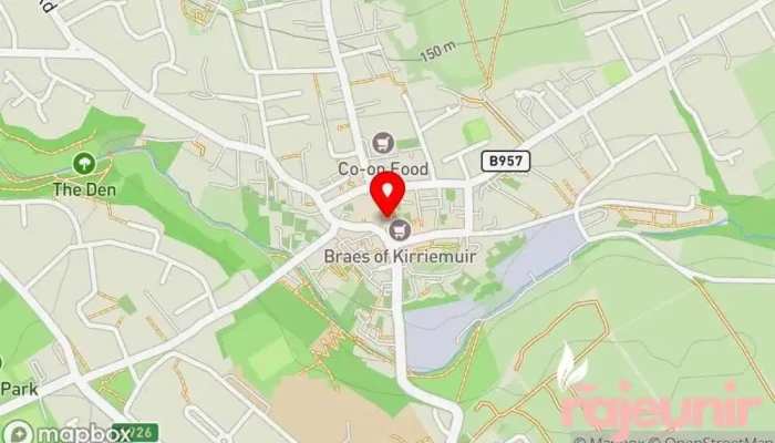 map of Boots Pharmacy Pharmacy, Drug store, Health consultant, Medical supply store, Vitamin & supplements store in Kirriemuir