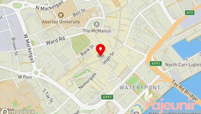 map of Boots Pharmacy Pharmacy, Drug store, Health consultant, Medical supply store, Vitamin & supplements store in Dundee