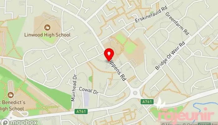 Boots Pharmacy -  Map - Paisley