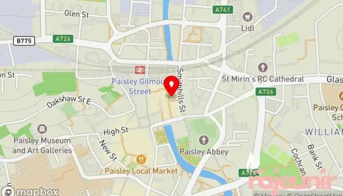 Boots Pharmacy -  Map - Paisley