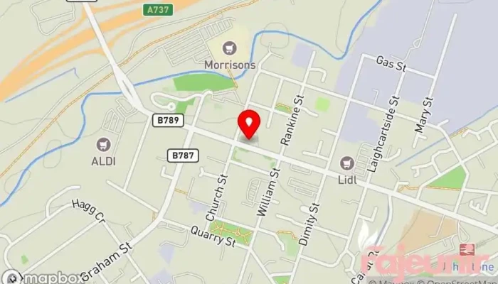 Boots Pharmacy -  Map - Johnstone