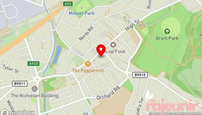 Boots Pharmacy -  Map - Forres