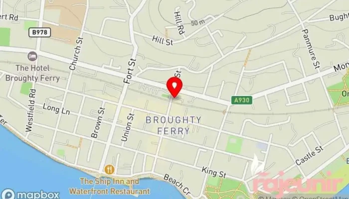 map of Clarins Mcphersons Pharmacy Dundee Beauty product supplier, Cosmetics store in Dundee