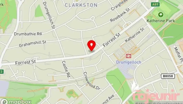 map of Clarkston Pharmacy Pharmacy in Airdrie