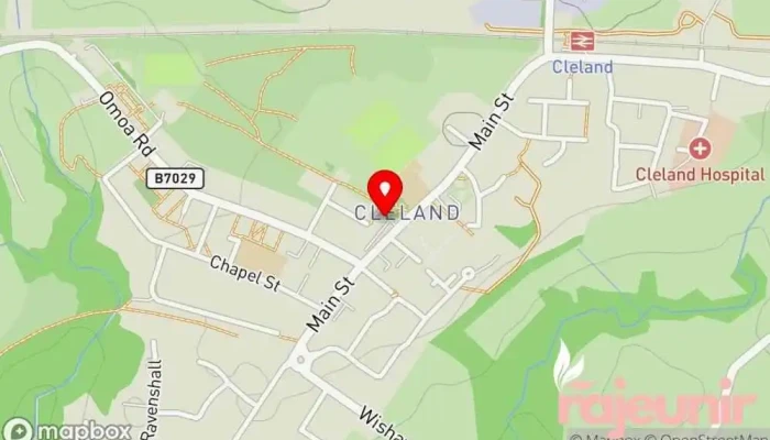 map of Cleland Pharmacy & Travel Clinic Pharmacy, Travel clinic, Weight loss service in Motherwell