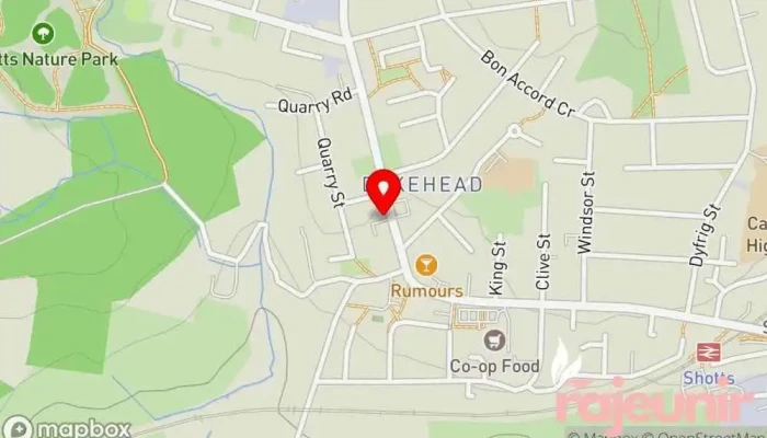 map of Crawford Pharmacy Pharmacy in Shotts
