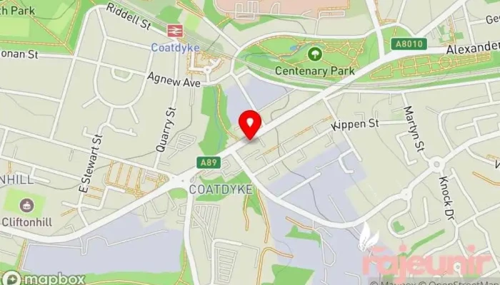 map of Danatec Limited Pharmacy in Airdrie
