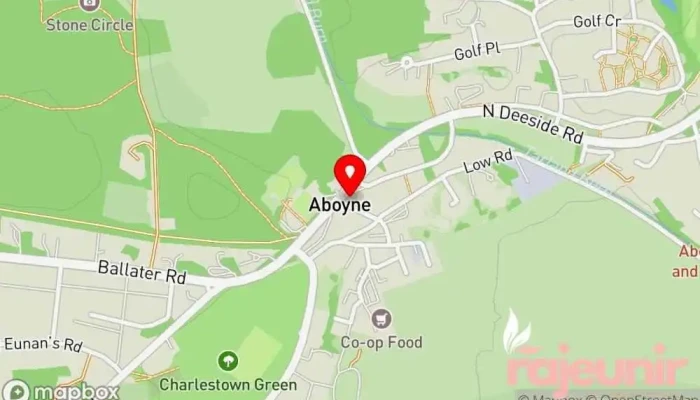 map of Davidsons Chemists - Aboyne Pharmacy in Aboyne