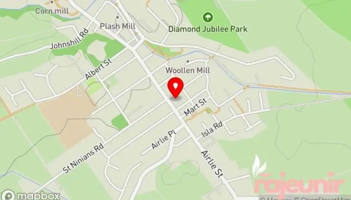 map of Davidsons Chemists - Alyth Pharmacy in Blairgowrie