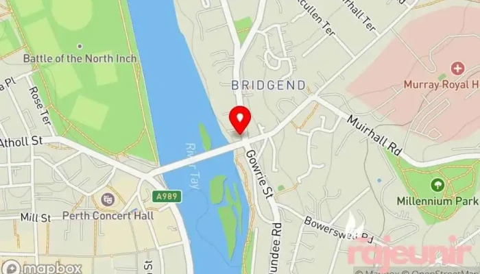 map of Davidsons Chemists - Bridgend Perth Pharmacy in Perth