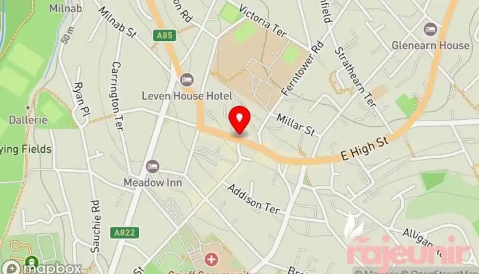 Davidsons Chemists -    Crieff Map - Crieff