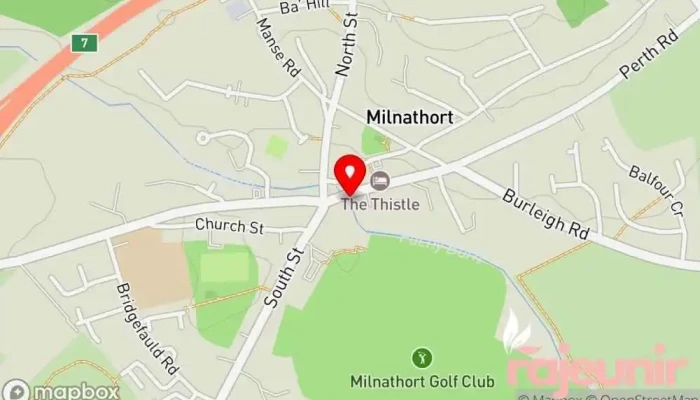 map of Davidsons Chemists - Milnathort Pharmacy in Kinross