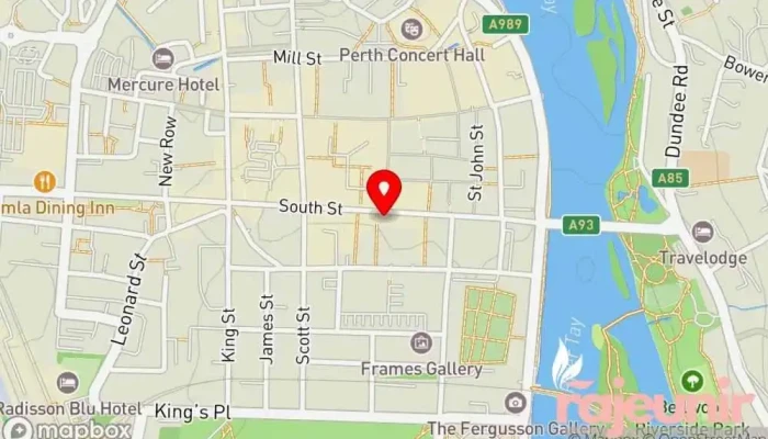 map of Davidsons Chemists - Perth Pharmacy in Perth