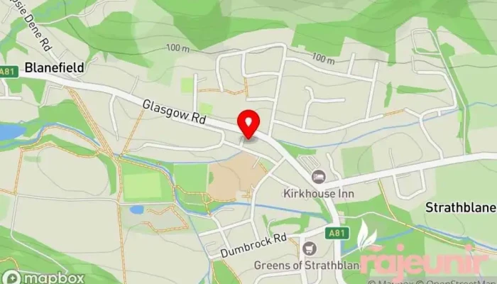 Davidsons Chemists -    Strathblane Map - Glasgow