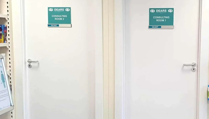 Dears Pharmacy Travel Clinic Area - Lochgelly