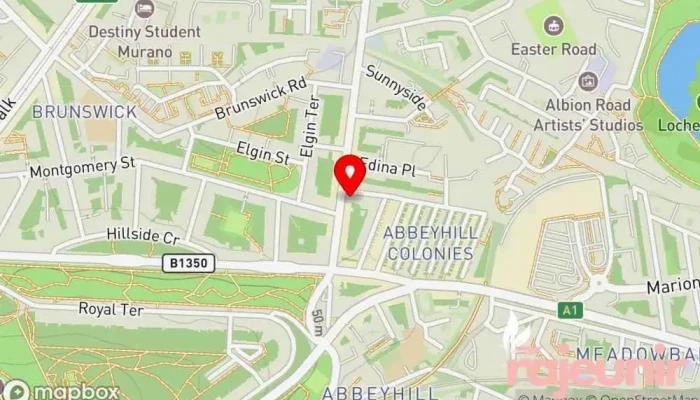 map of Dears Pharmacy & Travel Clinic Pharmacy, Travel clinic in Edinburgh
