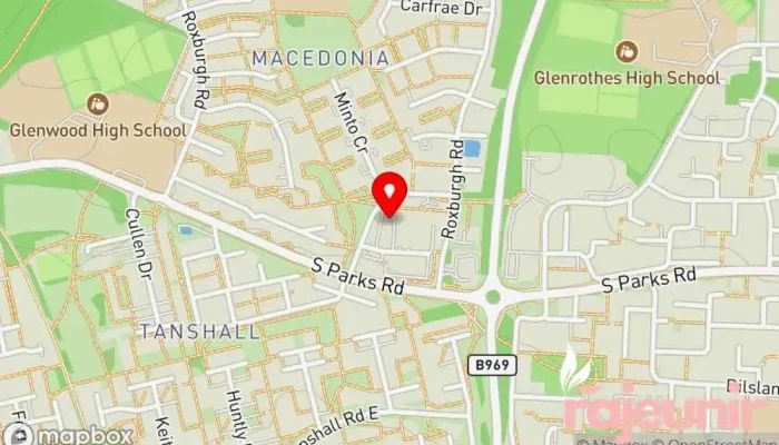 map of Dears Pharmacy & Travel Clinic Pharmacy, Cosmetics store, Medical supply store, Mental health service in Glenrothes
