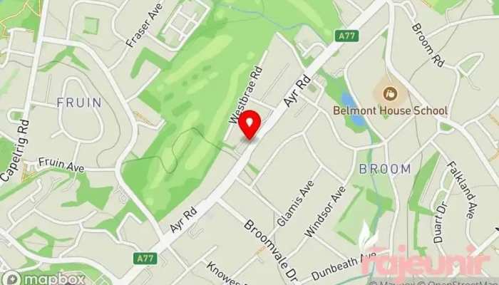 Dears Pharmacy Travel Clinic Map - Glasgow