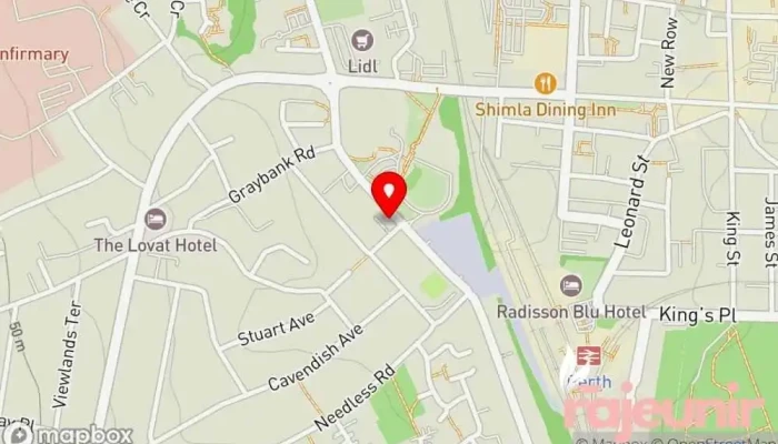 map of Dickies Pharmacy Pharmacy in Perth